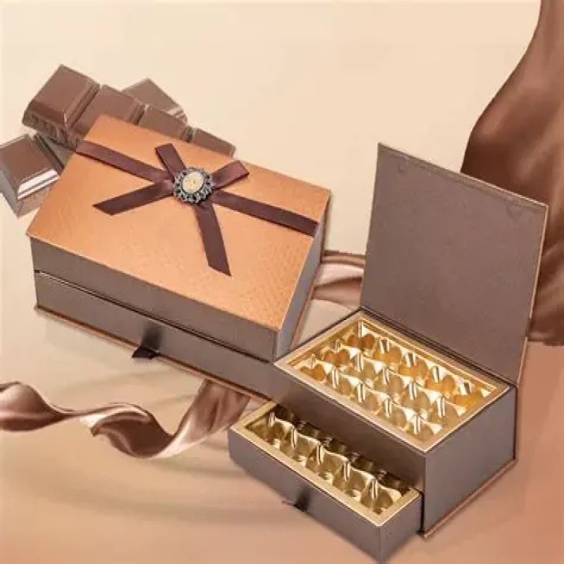 Double-layer Drawer Chocolate Box factory